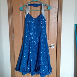Sparkly Blue Rivar's Dress